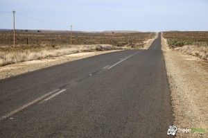 Long and flat (yes I am talking about the road)