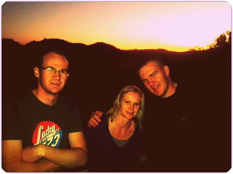 Somewhere between dusk and dark