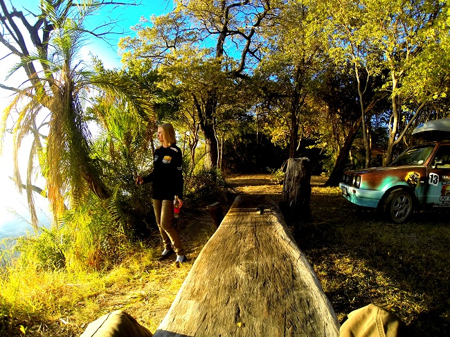 On the banks of the Kavango