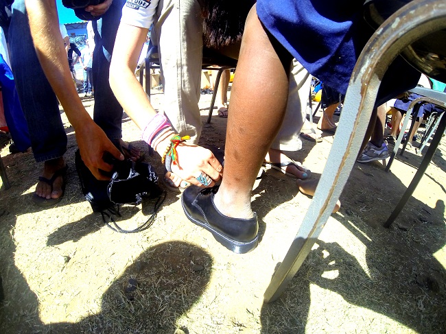 Another kid another shoe