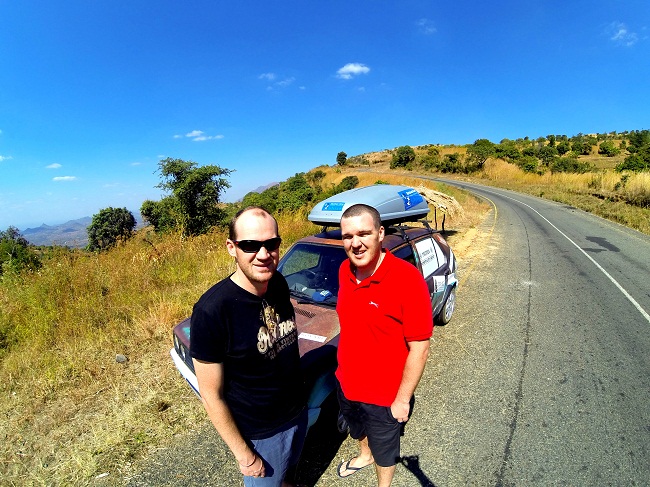 The pass down to Monkey Bay From Lilongwe