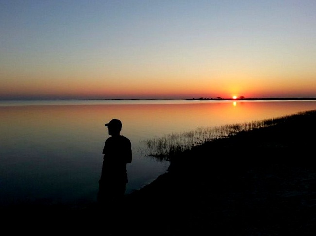 Too much the perrdy...not Michael...the sunset